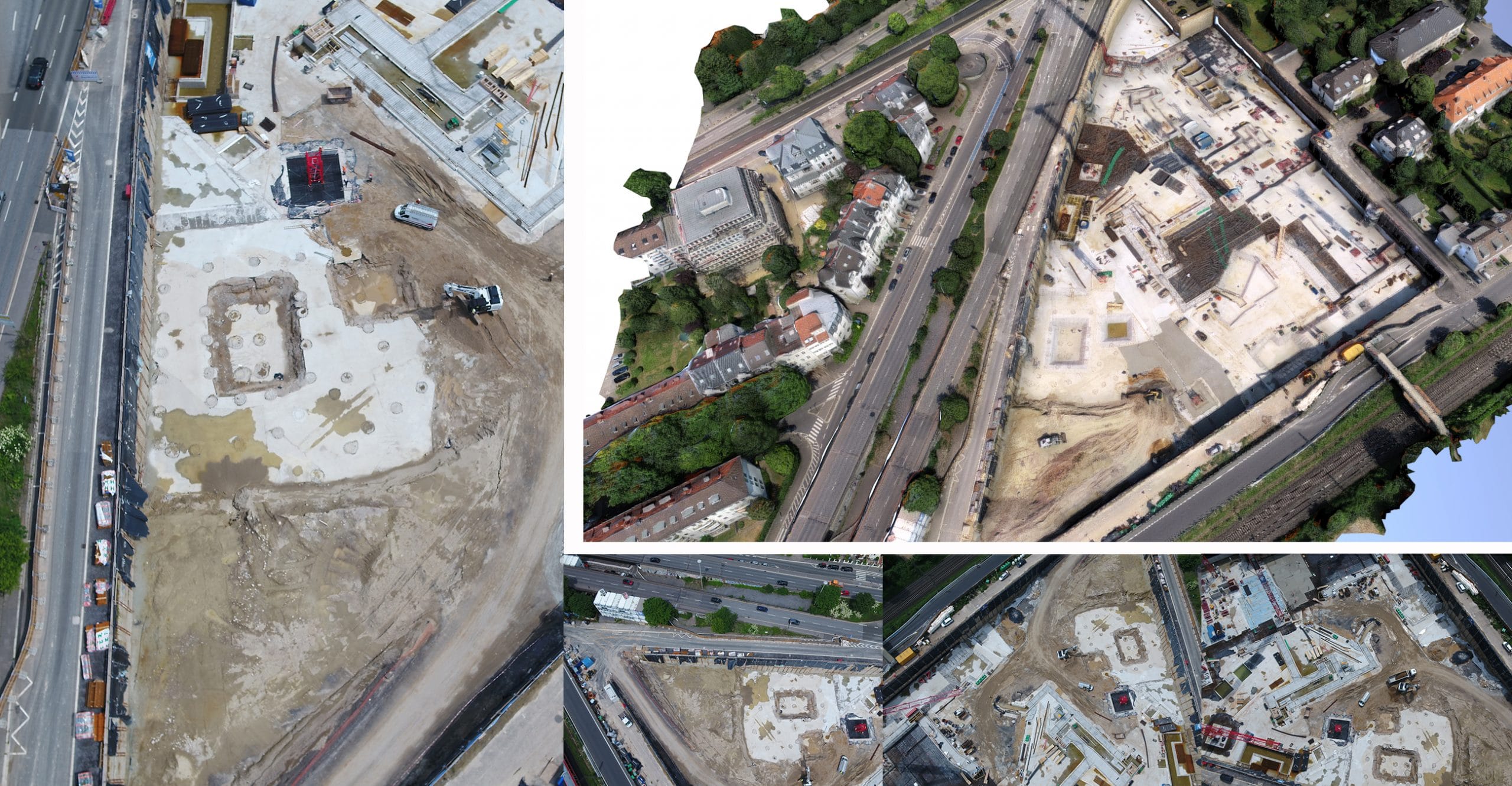 3D Kartierung eines Grundstücks mit einer Drohne