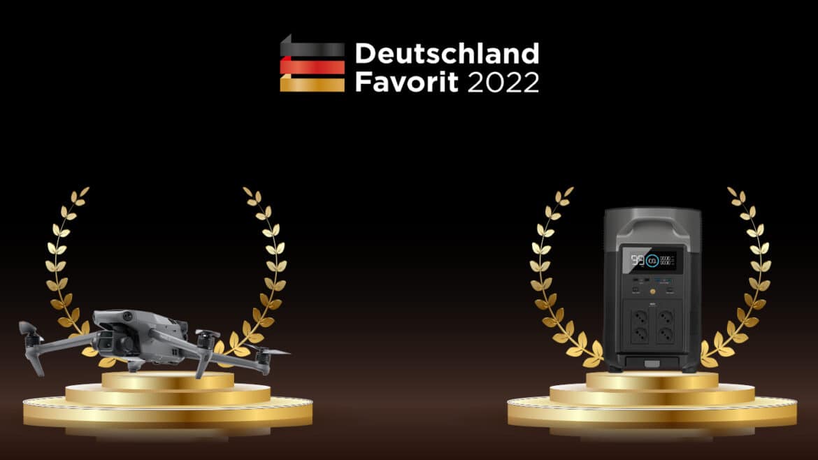 EcoFlow Delta Pro & Mavic 3 Deutschland Favorit 2022 Auszeichnung