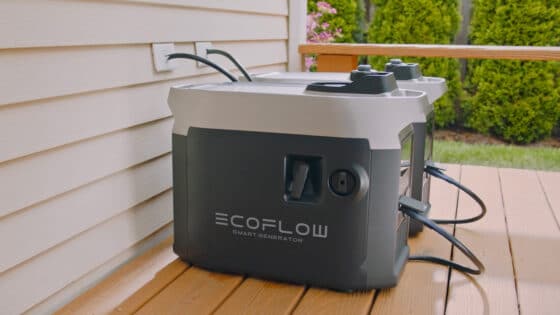 EcoFlow Delta Pro mit Anschluss an das Heimnetzwerk