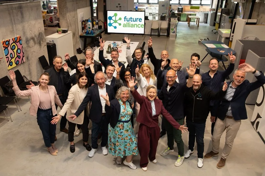 Gruppenbild der Partner der future alliance Region Bruchsal